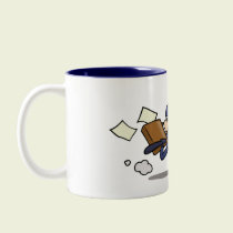 Running Businessman mugs