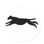 running dog sticker