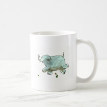 running elephant mugs