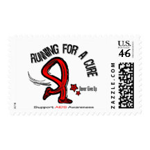 Running For A Cure AIDS Postage
