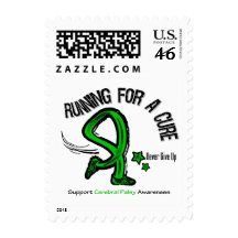 Running For A Cure Cerebral Palsy Postage