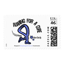 Running For A Cure Esophageal Cancer Stamps