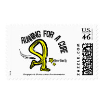 Running For A Cure Sarcoma Stamp