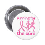 Running For The Cure Pinback Button