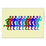 Running Greeting Cards