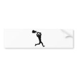 running guitar smasher bumper stickers