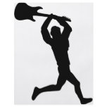running guitar smasher flyers