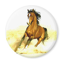 Running Horse magnets by hizli_art Running Horse magnets