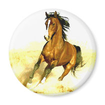 Running Horse magnets by hizli_art Running Horse magnets