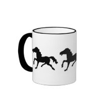 Running Horse mug