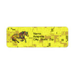 RUNNING HORSE SQUARED Address Label