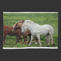 Running Horses Kitchen Towel kitchen towels