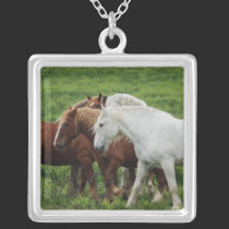 Running Horses necklaces