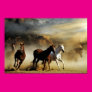 Running Horses Poster