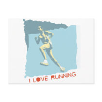 Running iGuide Heart Rate Post Cards