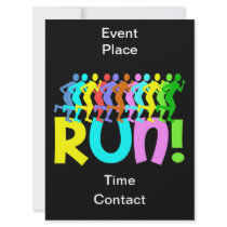 running personalized invites