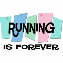 Running Is Forever photo sculptures
