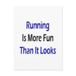 Running Is More Fun Than It Looks Postcards