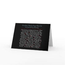 Running Life Lessons cards