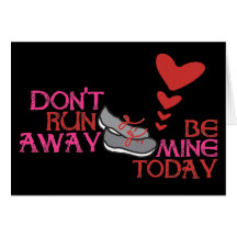 Running Love Card