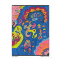 "Running Man" Abstract Art posters