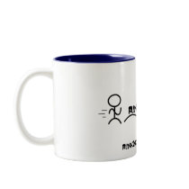 Running Man Gear Mug (Running To Jesus)