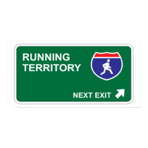 Running Next Exit posters
