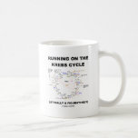 Running On The Krebs Cycle (Science Humor) Mugs