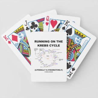 Running On The Krebs Cycle (Science Humor) Card Decks