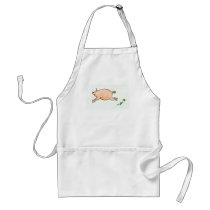 running pig apron aprons