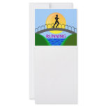 RUNNING PRODUCTS PERSONALIZED RACK CARD