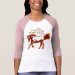 Ladies 3/4 Sleeve Raglan (Fitted)