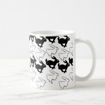 Running Rabbit Mug