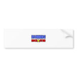 Running Rock Star Bumper Stickers