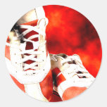 Running Shoes Runner Athlete Grungle Style Sticker
