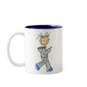 Running Stick Figure Mug by stick_figures Running Stick Figure Mug
