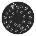 Running stickers by irinski Running stickers