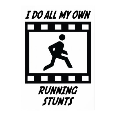 Running Stunts Poster by whatitis
