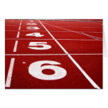 Running track cards
