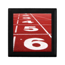 Running Track Jewelry Box