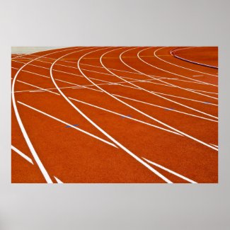 running track posters