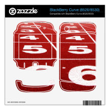 Running track skins for BlackBerry