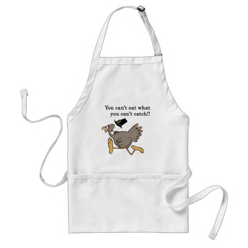 Running Turkey apron