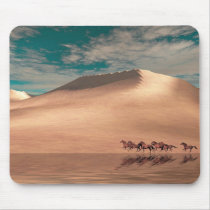 wild, horses, mustangs, stallions, fantasy, painting, art, print, mousepads, pegasus, Mouse pad with custom graphic design