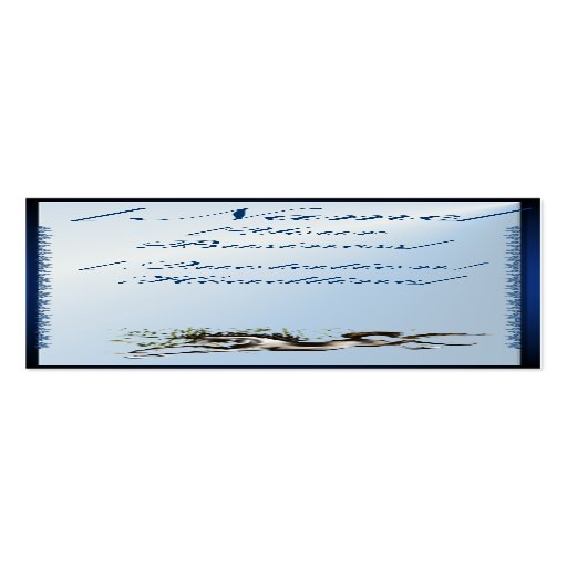 Runnung Horse profilecard_skinny_vertical, [Nam... Business Card Template