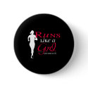Runs Like a Girl buttons