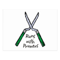 Runs with Pruners postcards