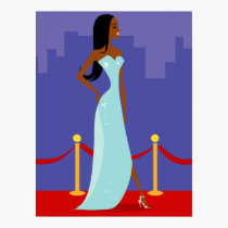 Runway Diva Poster (African American) posters