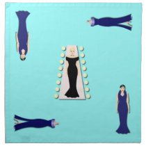 Runway Models American MoJo Napkin