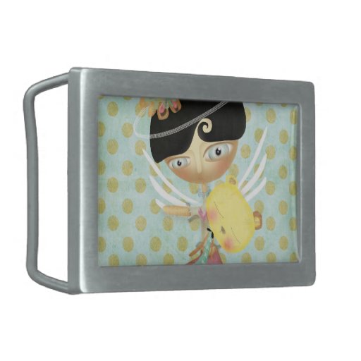 Rupydetequila Bear Doll Belt Buckle